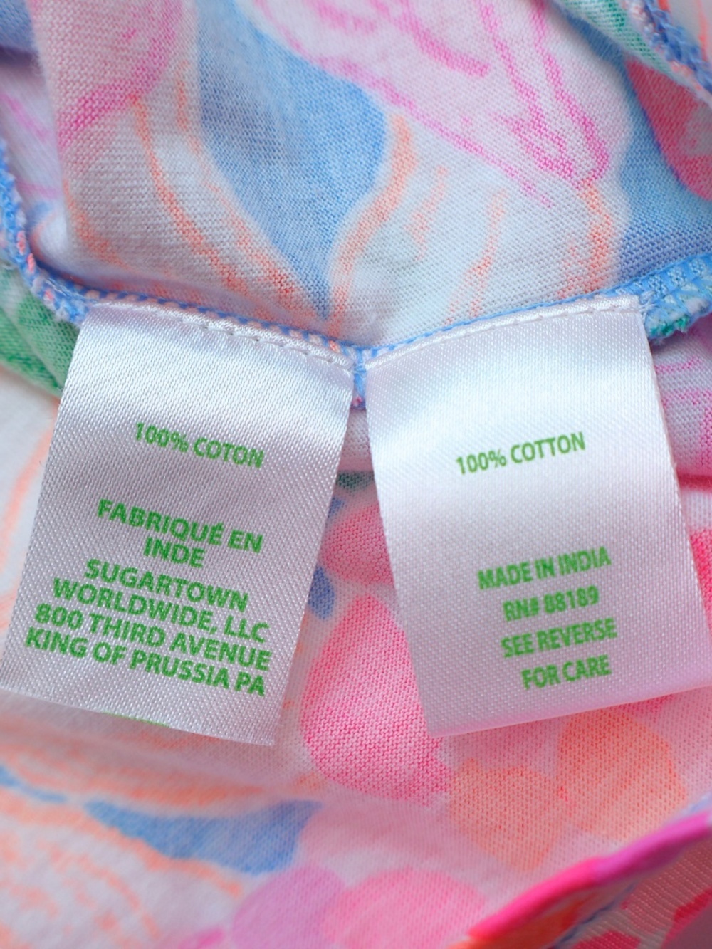 Lilly Pulitzer Floral Dress XXS Tropical Tiered Mini Resort Summer - Picture 7 of 8